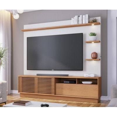 HOME THEATER CAMPECHE FREIJO/OFF WHITE MATTE 2.0 COD 250.082